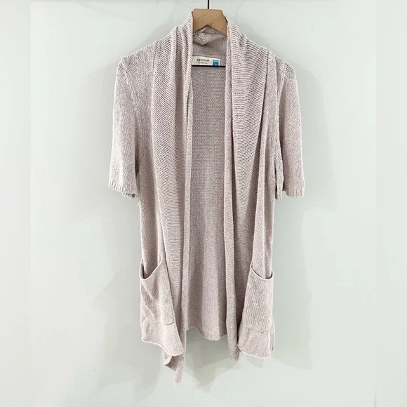 sparrow Sweaters Anthropologie Sparrow Short Sleeve Open Front